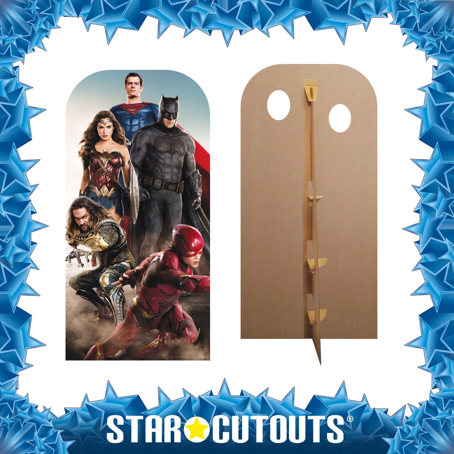 SC1339 Justice League Stand-In (Adult) Live Action Cardboard Cut Out Height 193cm