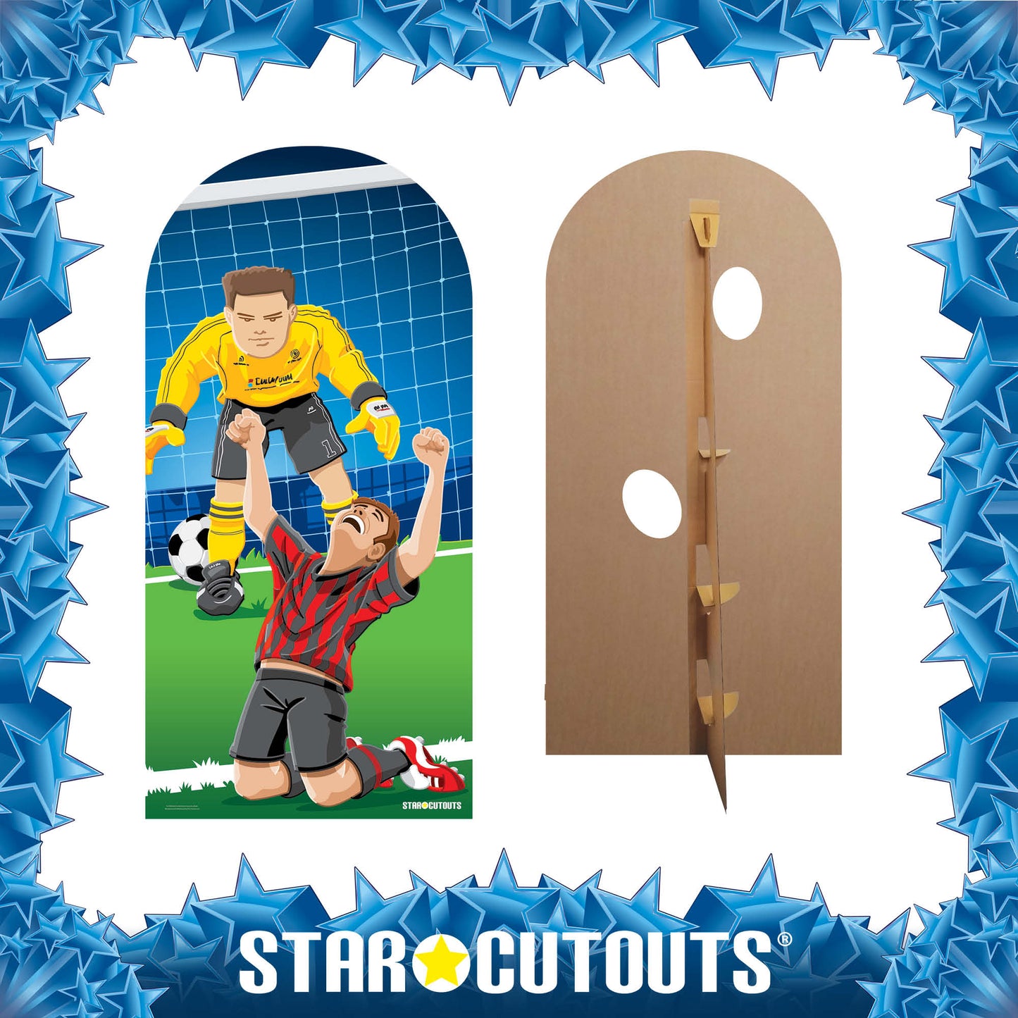 SC708 World Football World Cup 2026  Event Stand In Adult Cardboard Cutout Height 192cm