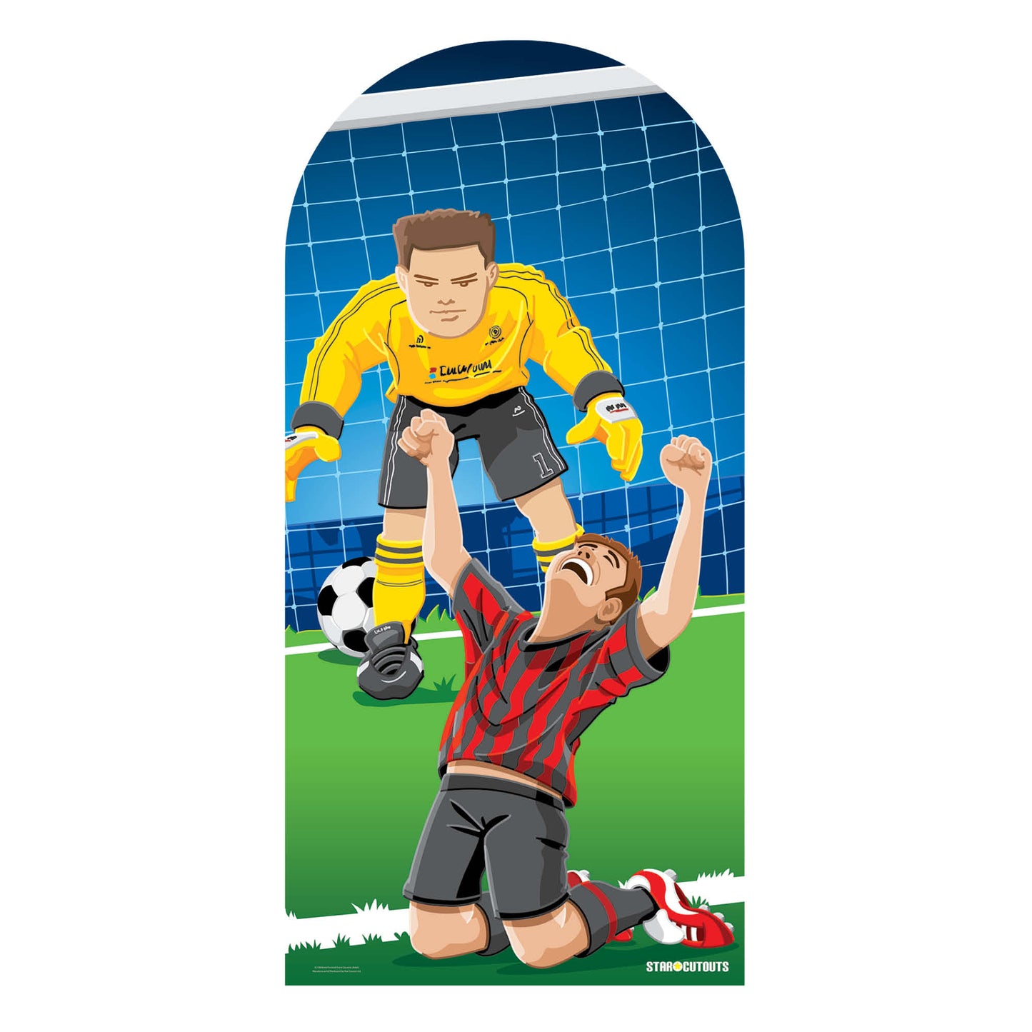 SC708 World Football World Cup 2026  Event Stand In Adult Cardboard Cutout Height 192cm