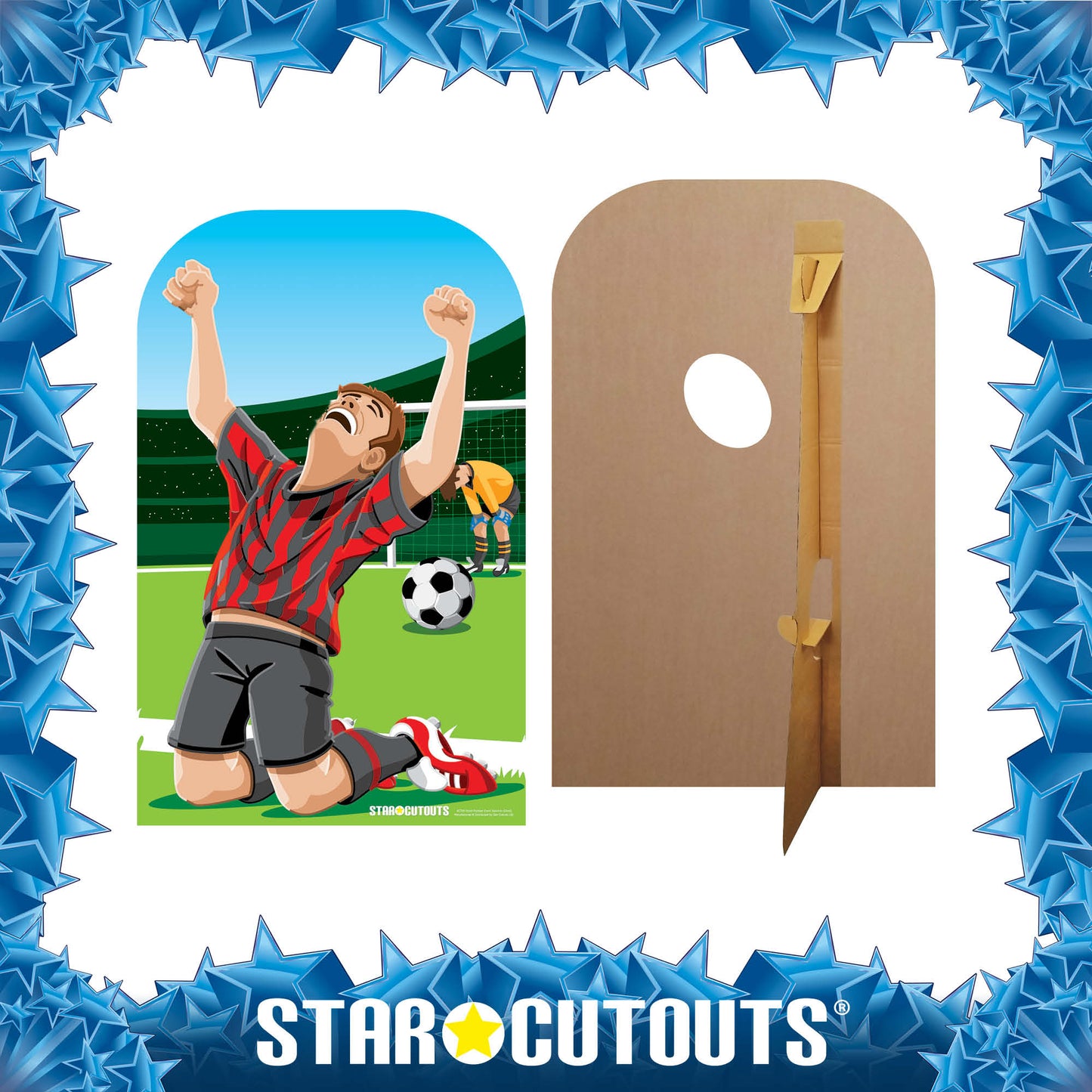 SC709 Child-Sized World Cup 2026  Football Stand In Cardboard Cutout Height 117cm