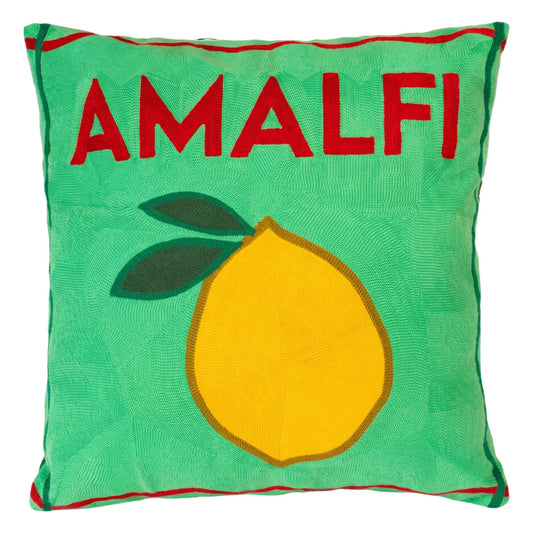 Amalfi Needlepoint Pillow