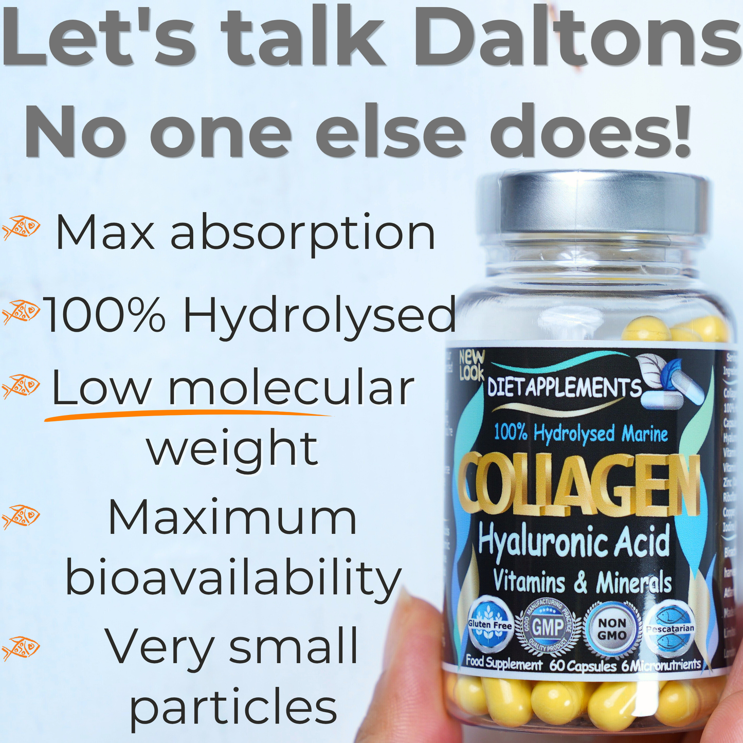 Marine Collagen & Hyaluronic Acid Complex