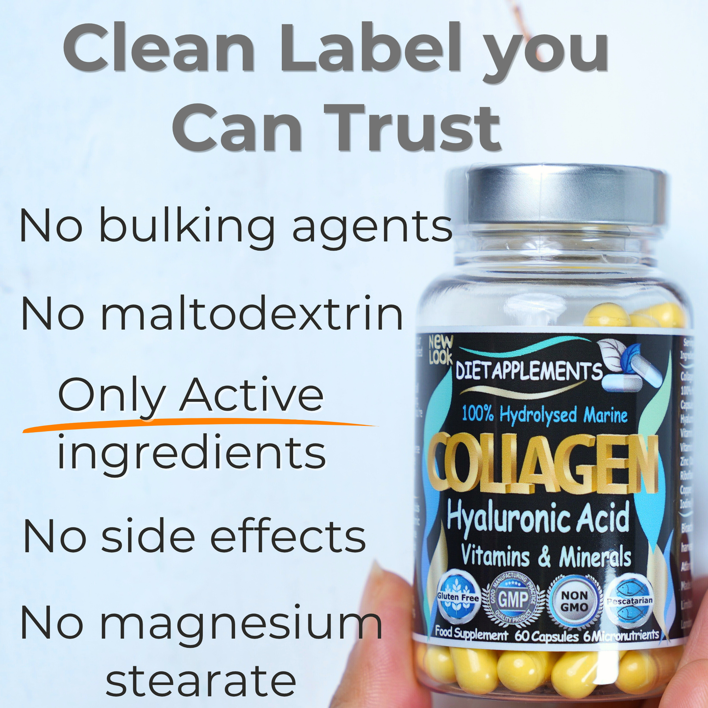 Marine Collagen & Hyaluronic Acid Complex