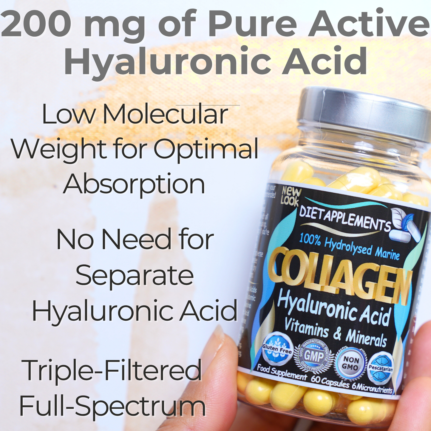 Marine Collagen & Hyaluronic Acid Complex