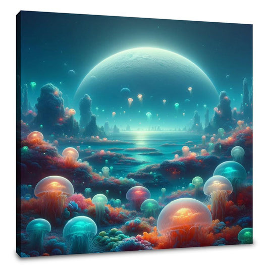 Alien Ocean Canvas