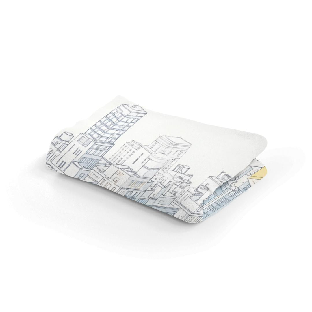 Vibrant Metropolis Blanket