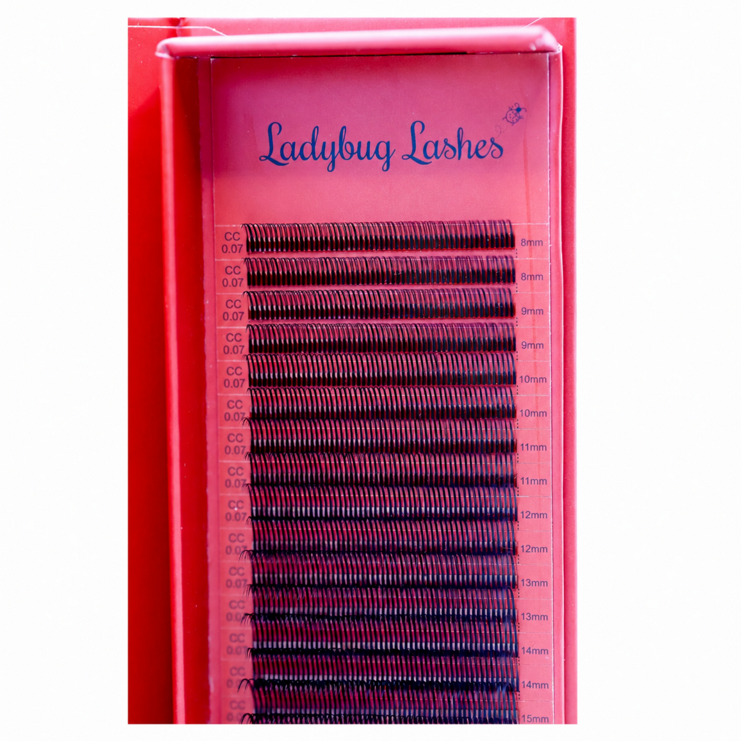 Premade Angel Lashes – 5D Closed Fans | 16 Row Mixed Tray