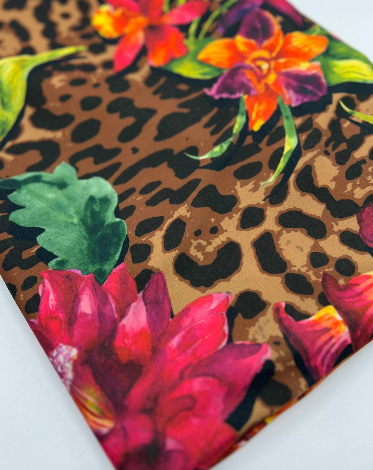 Animal Floral Print ITY Fabric 2 Way Stretch