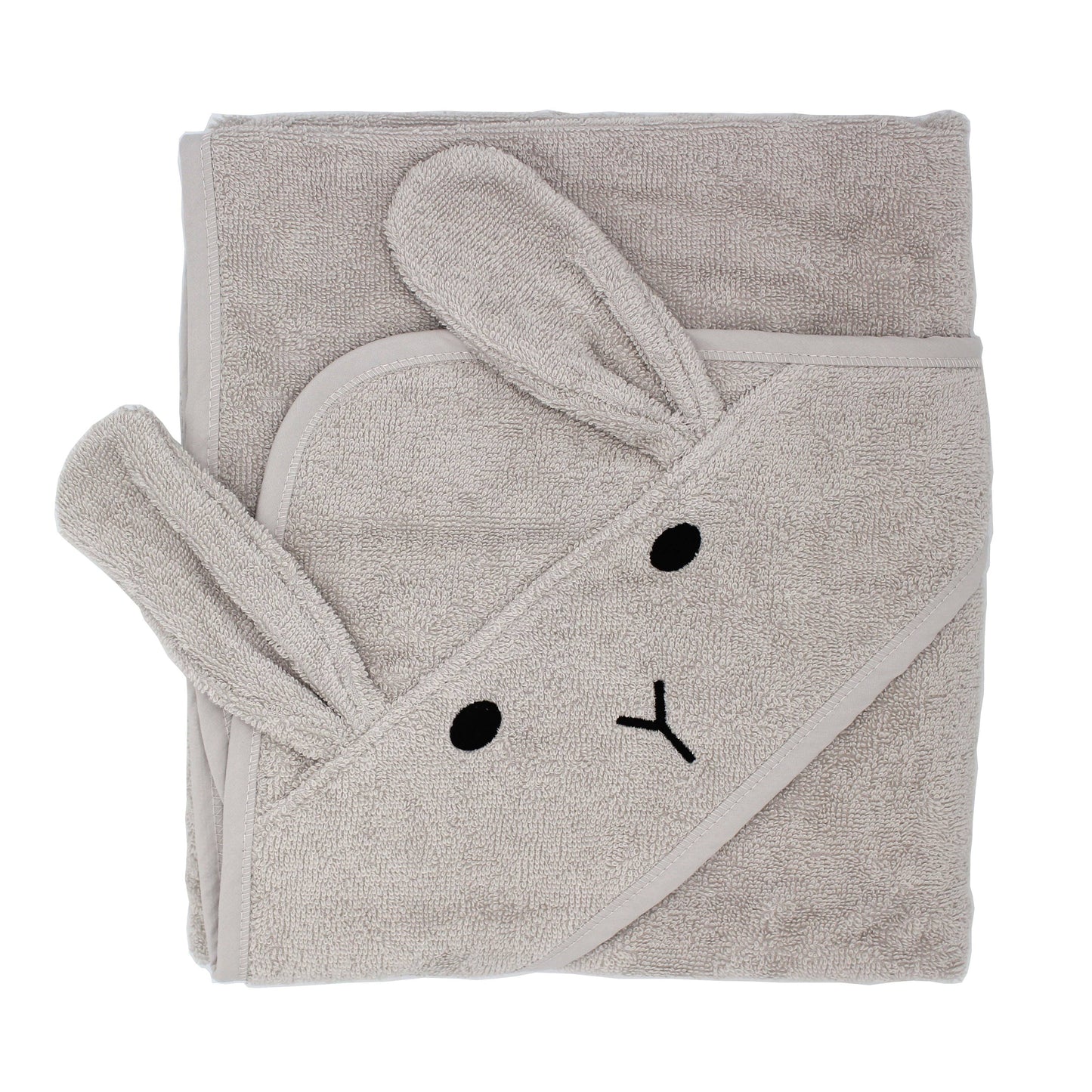 Animal Hooded Baby Towels – Organic Cotton (Fox, Lion, Rabbit Designs)