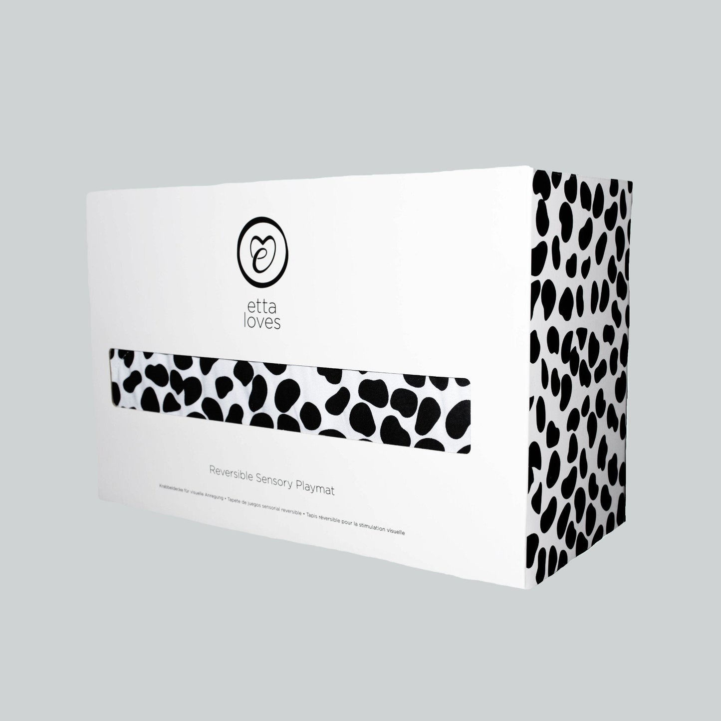 ANIMAL PRINT REVERSIBLE PLAYMAT - birth to 12 months