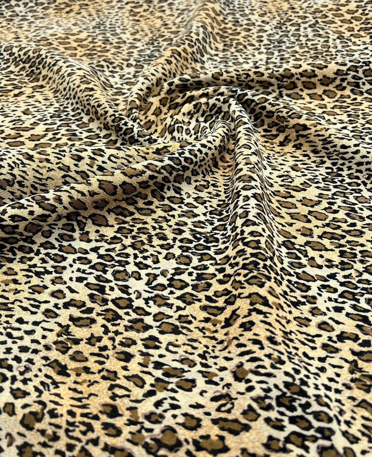 Animal Printed Chiffon Dress Fabric