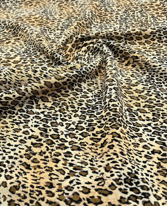 Animal Printed Chiffon Dress Fabric