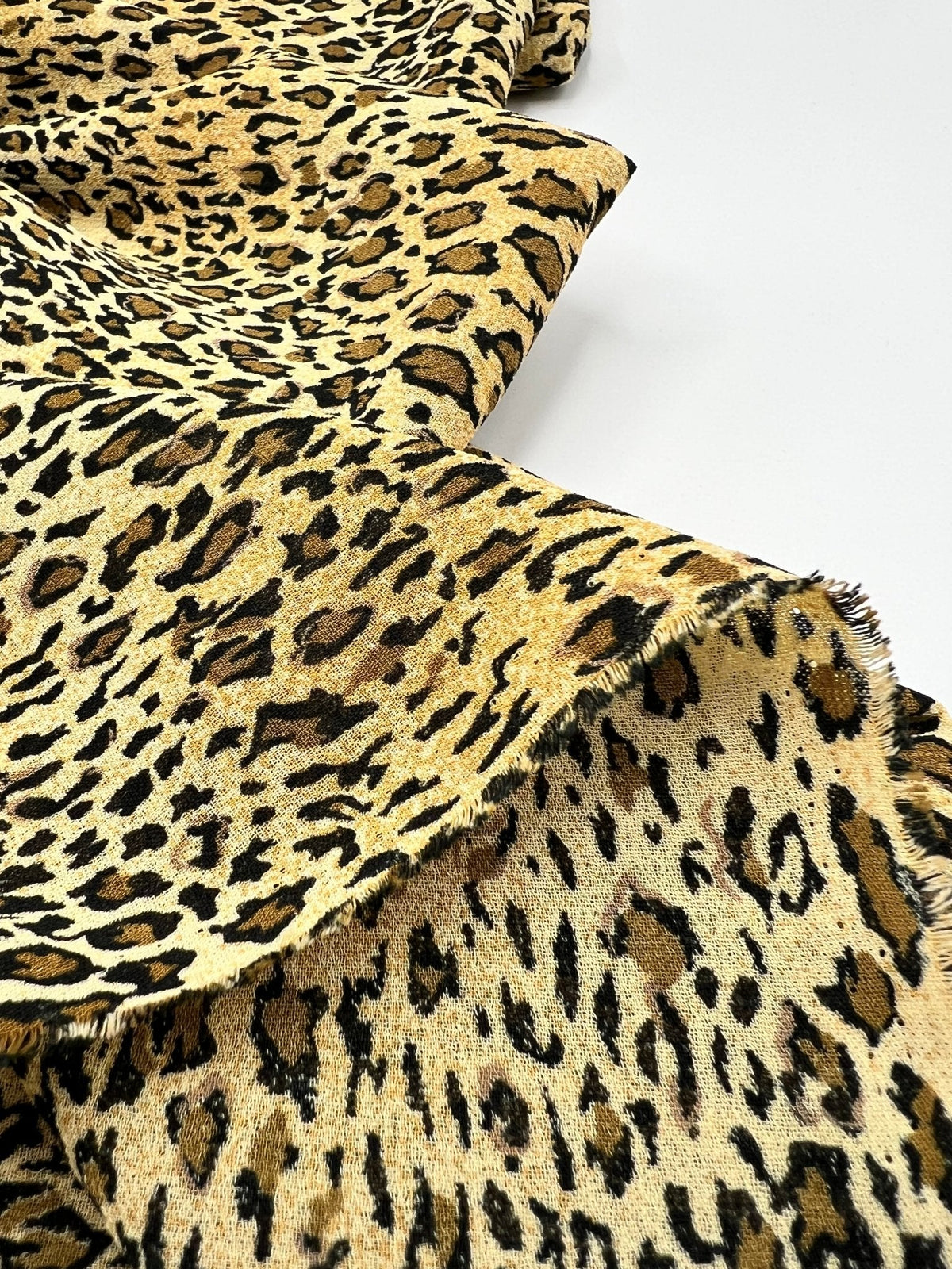 Animal Printed Chiffon Dress Fabric