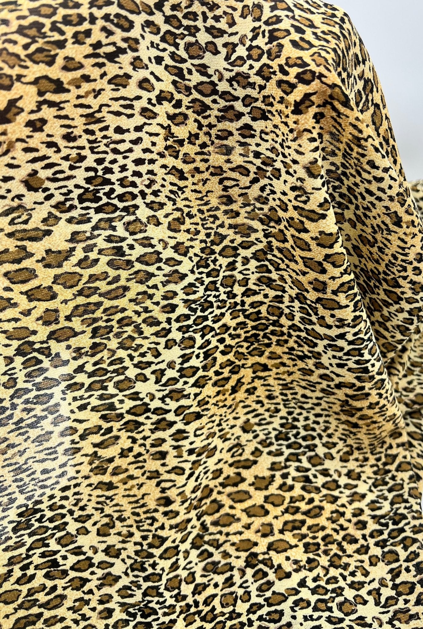 Animal Printed Chiffon Dress Fabric