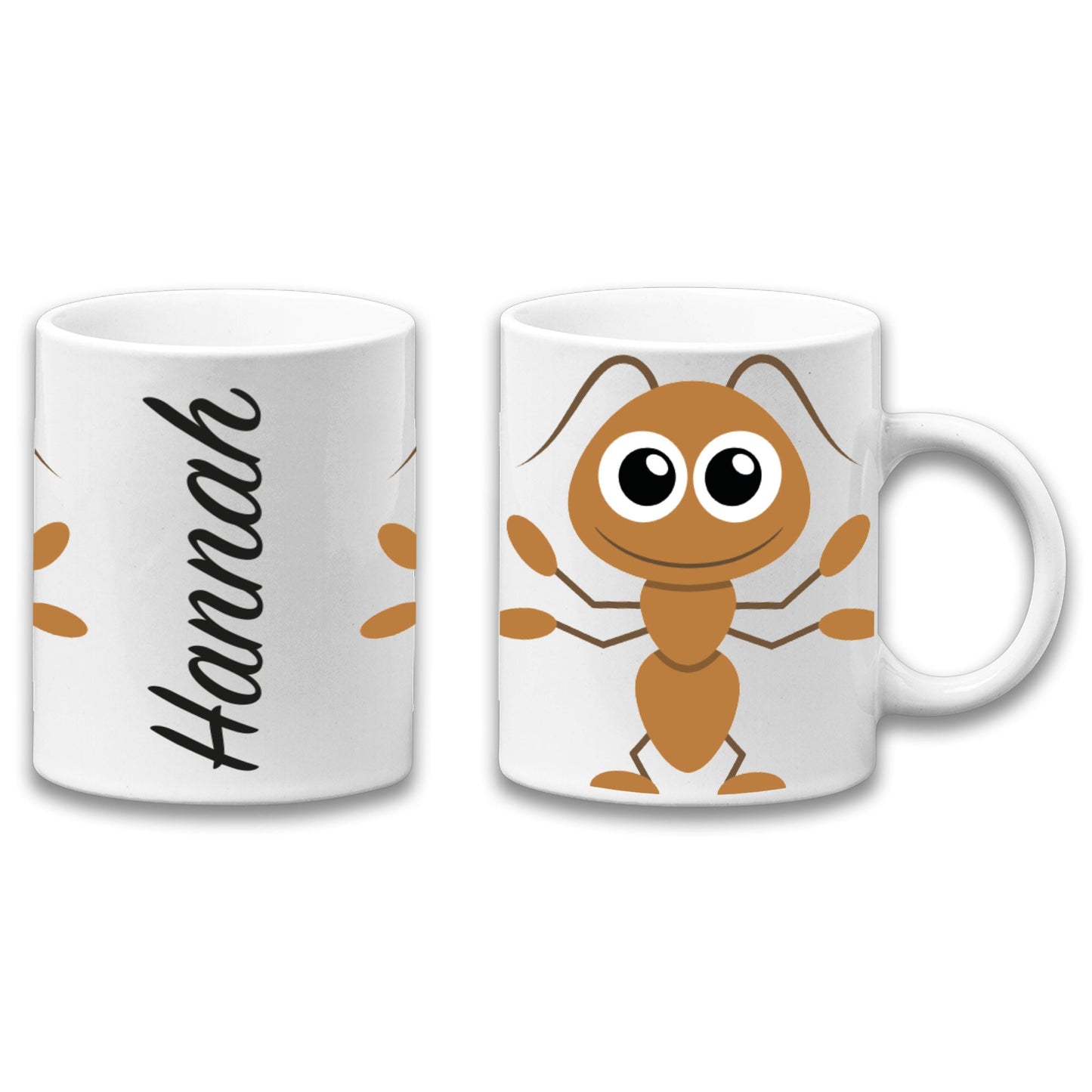 Adorable Ant Insect Personalised Your Name Gift Mug