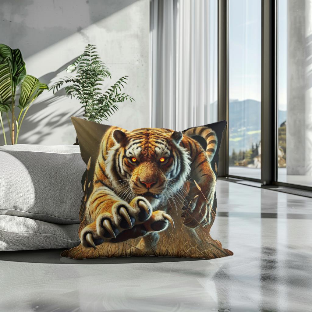Wild Fury Cotton Cushion