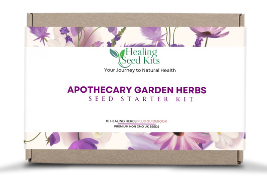 Apothecary Garden Seed Kit – 10 Medicinal Herb & Tea Seeds | Grow Your Own Remedies