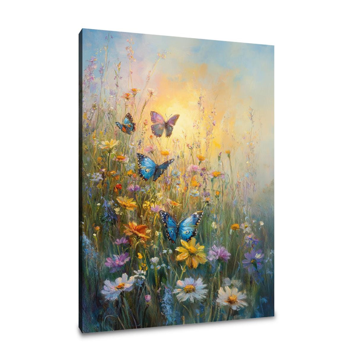 Fluttering Dawn Melancholy Canvas
