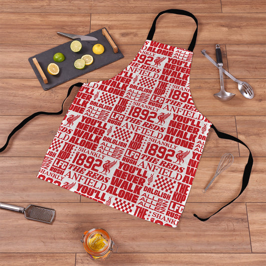 Liverpool - Word Montage - Apron