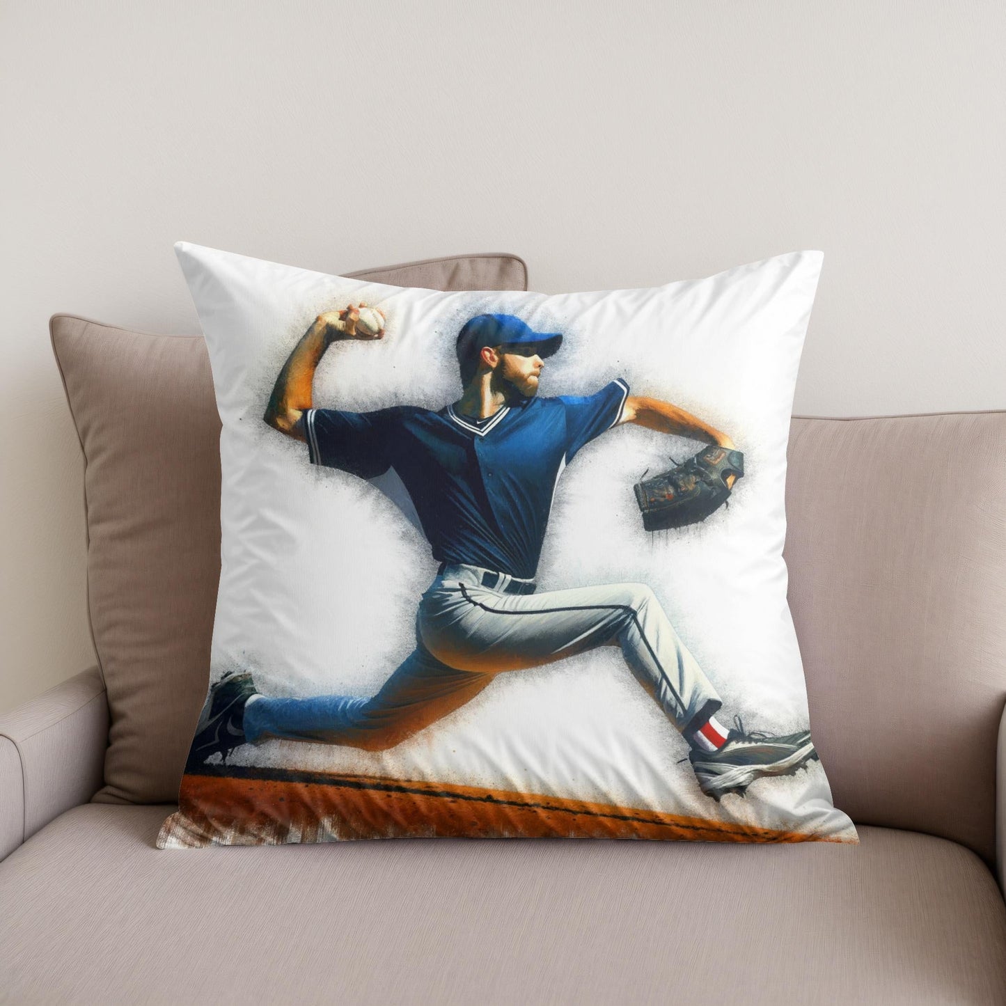 Pitcher's Moment Cotton Cushion