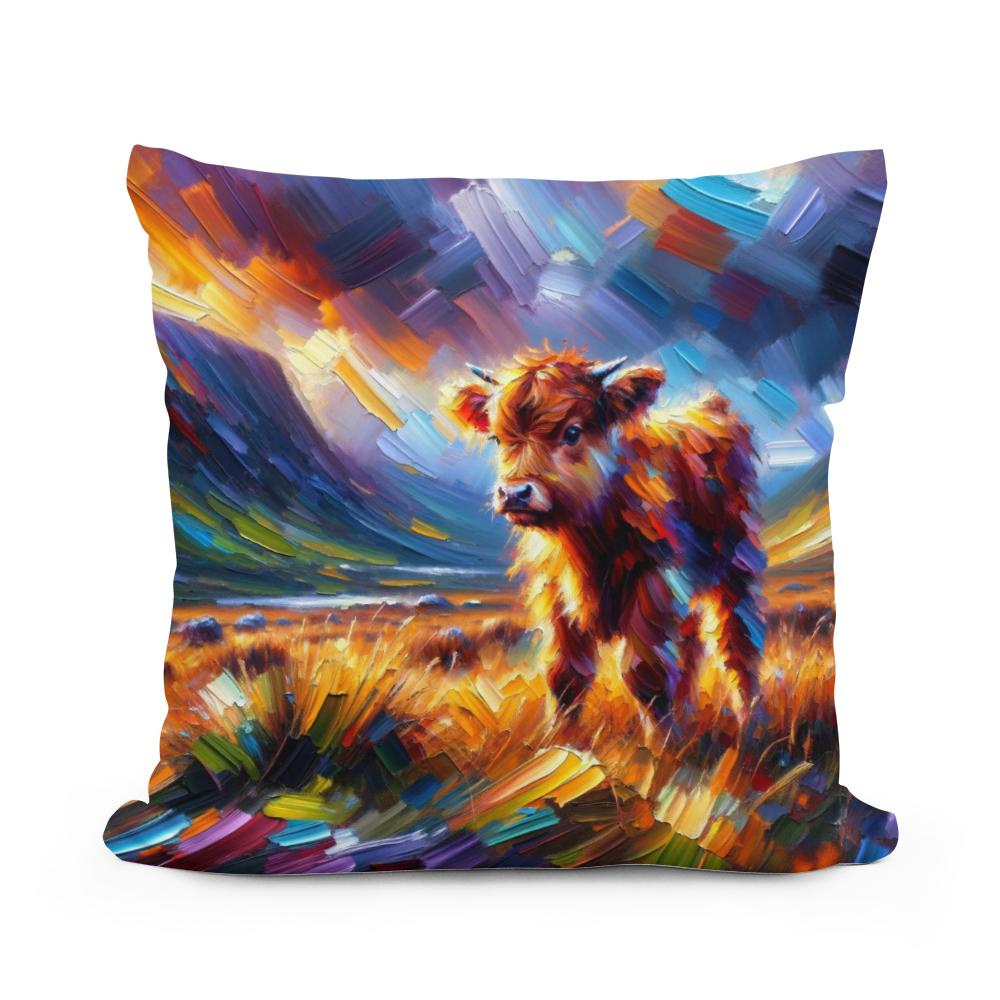 Highland Emotion Cotton Cushion