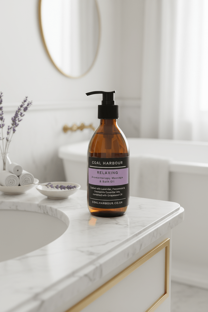 Relaxing Aromatherapy Massage and Bath Oil