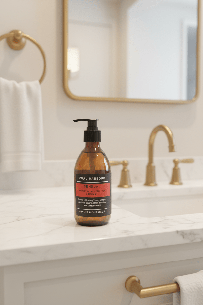 Sensual Aromatherapy Massage and Bath Oil