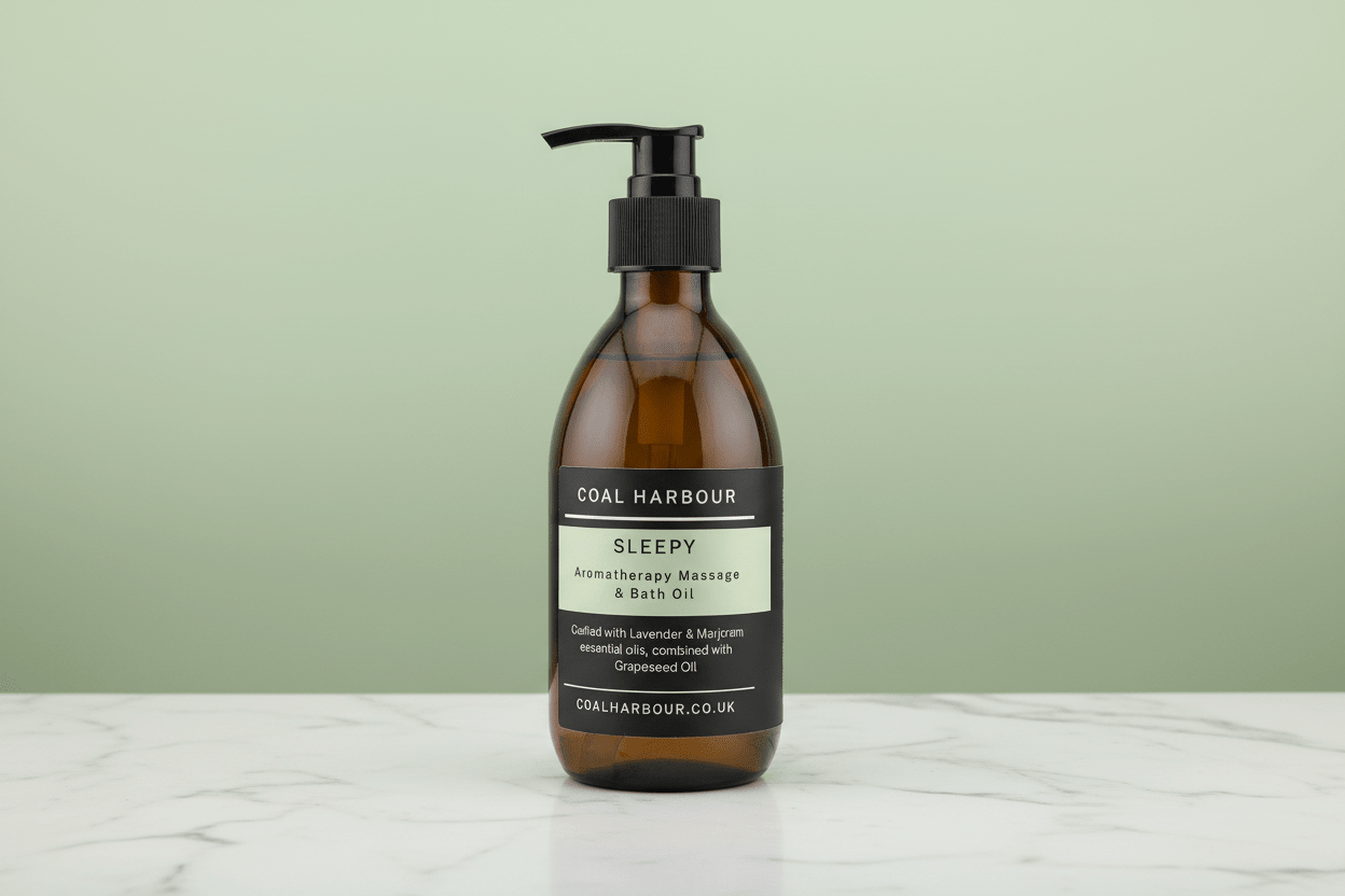 Sleepy Aromatherapy Massage and Bath Oil