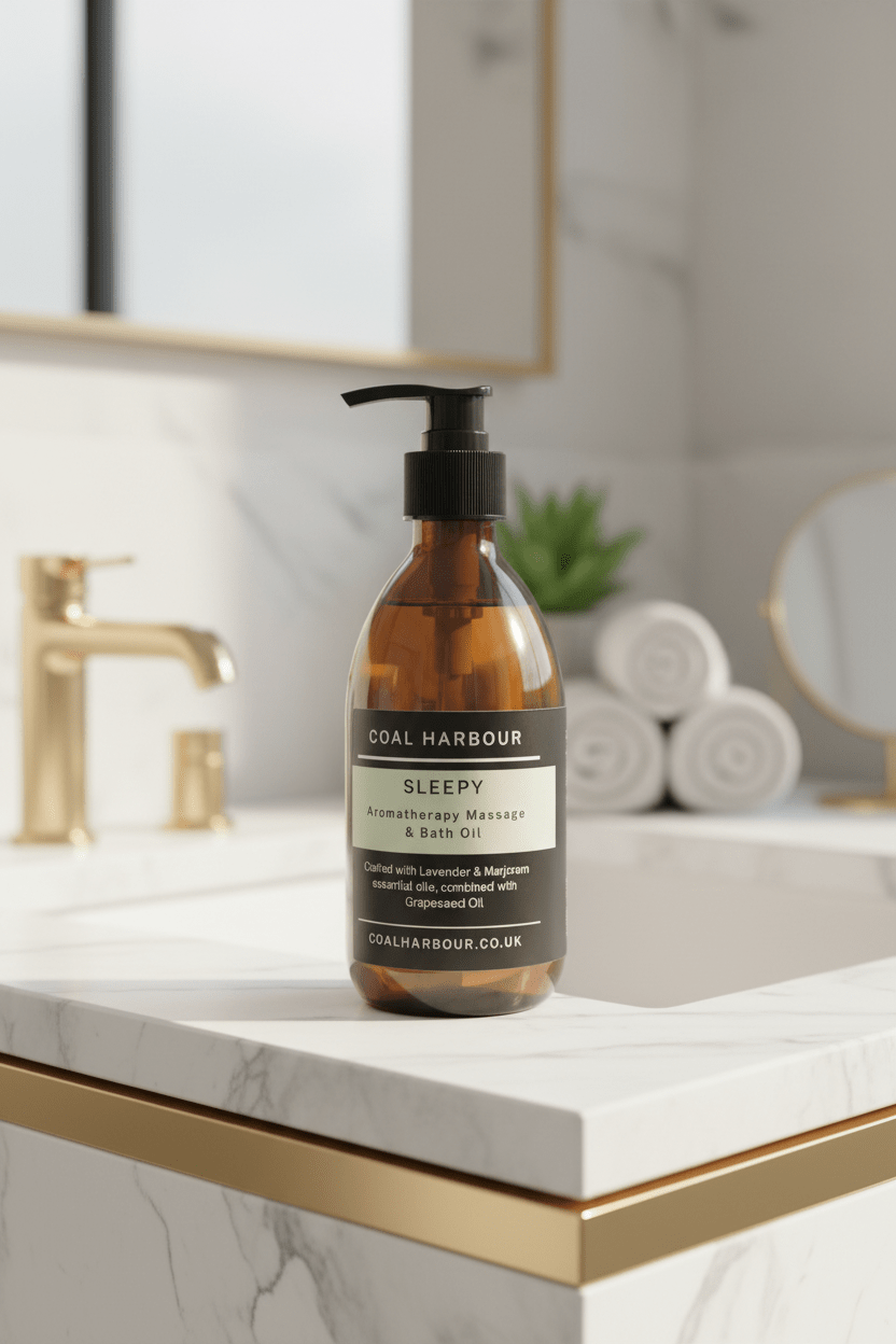 Sleepy Aromatherapy Massage and Bath Oil