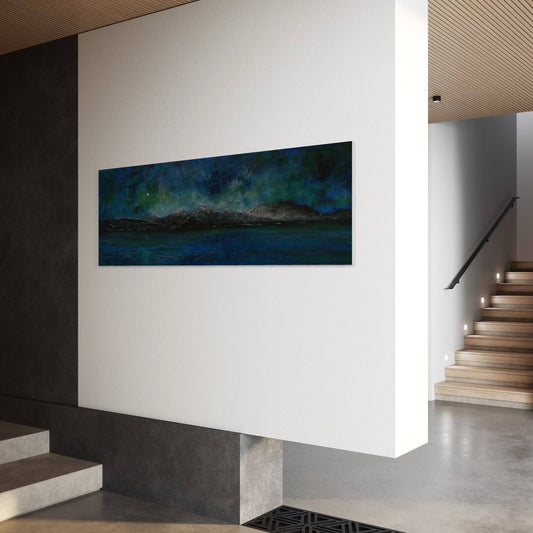 Arran Prussian Twilight | Statement Interior Wall Art from Scotland