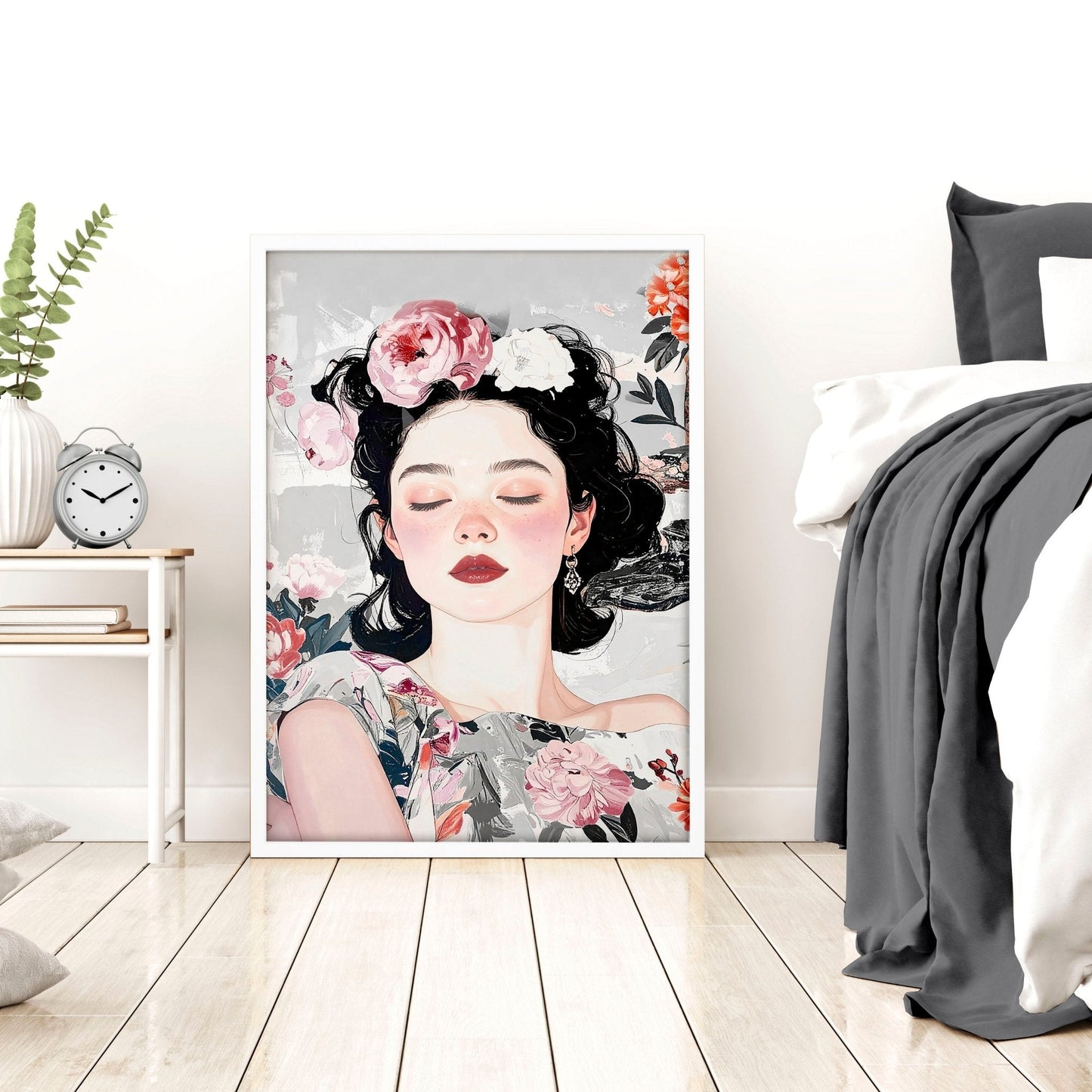 Art Decor For Bedroom Wall | Set of 3 Bohemian Prints