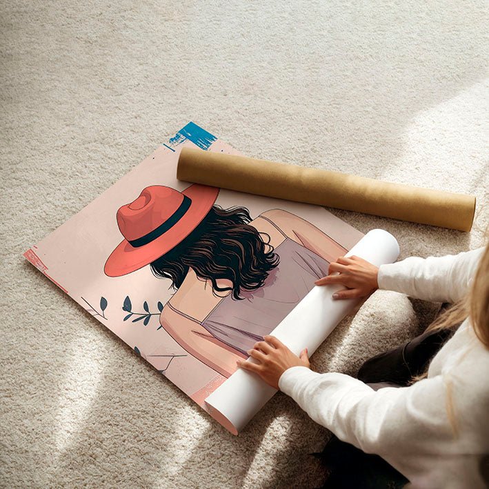 Art For Bedroom | Set of 3 Boho Women Wall art Prints