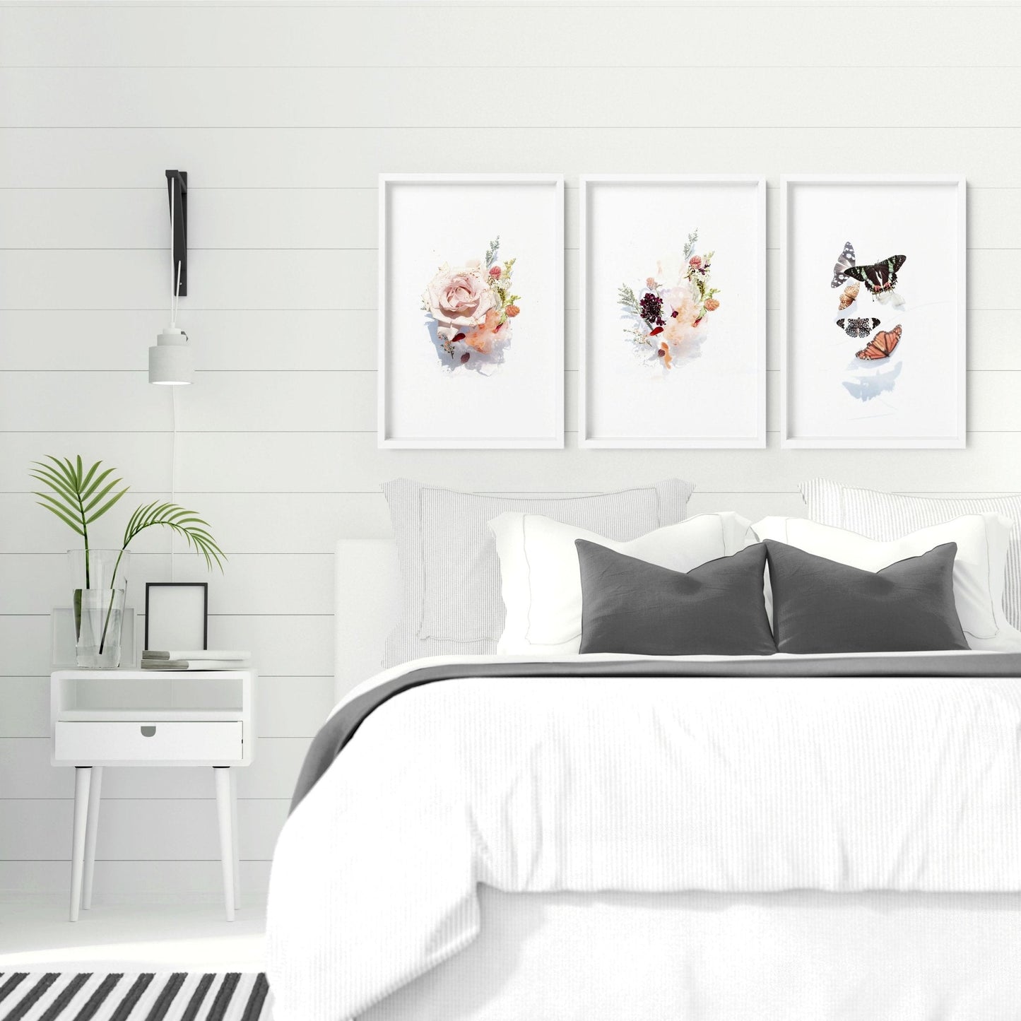 Art for the bedroom | set of 3 wall prints