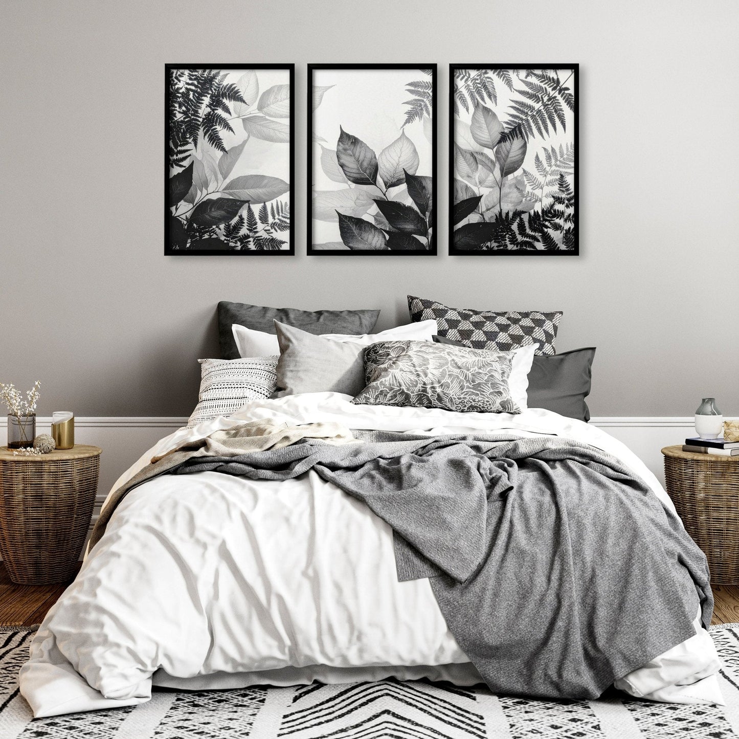Art In Frames | Set of 3 Botanical Wall art Prints