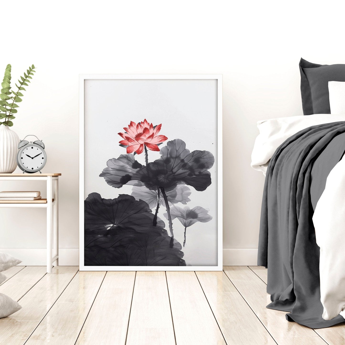 Art Modern Prints | Set of 3 Asian Inspired Wall art Prints