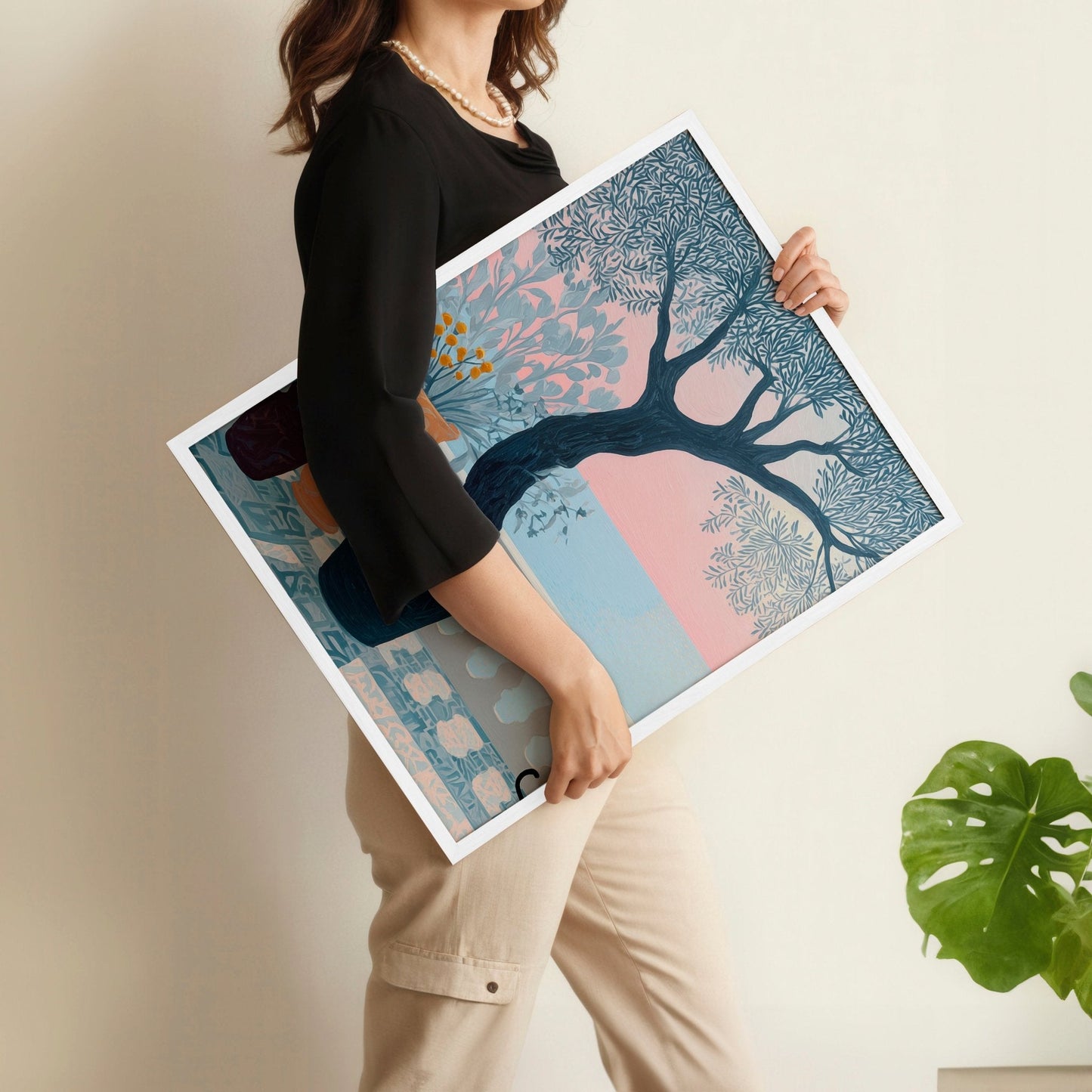 Art With Frames | Set of 2 Italian Lifestyle Wall art Prints