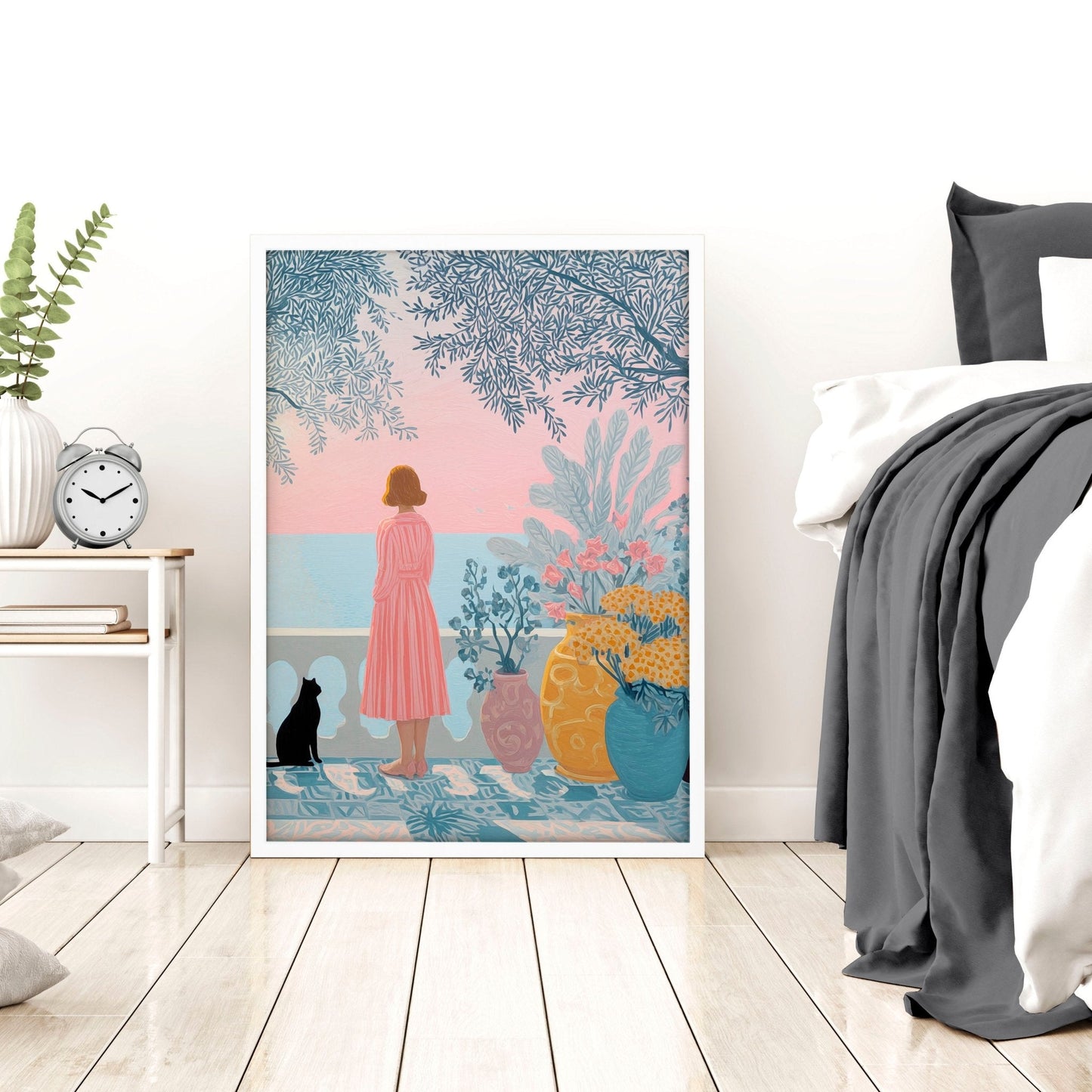 Art With Frames | Set of 2 Italian Lifestyle Wall art Prints