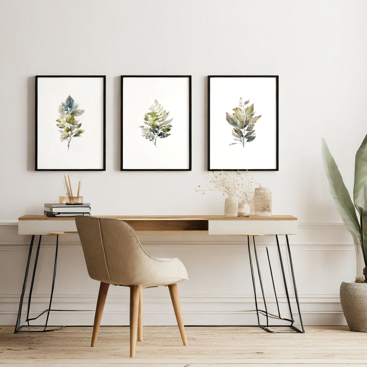 Artwork For Office Wall | Set of 3 wall art prints