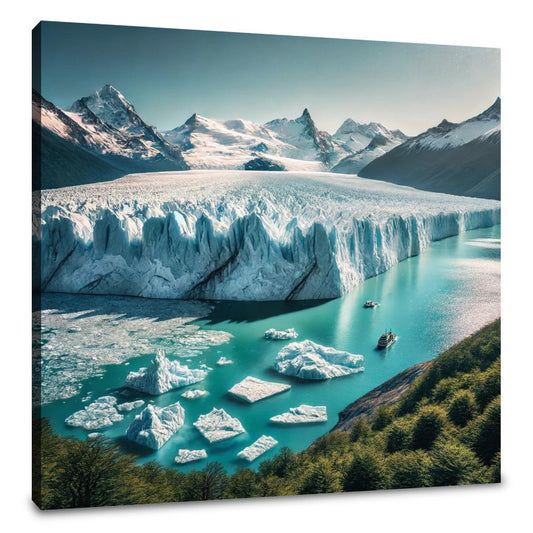 Patagonian Glacier Canvas
