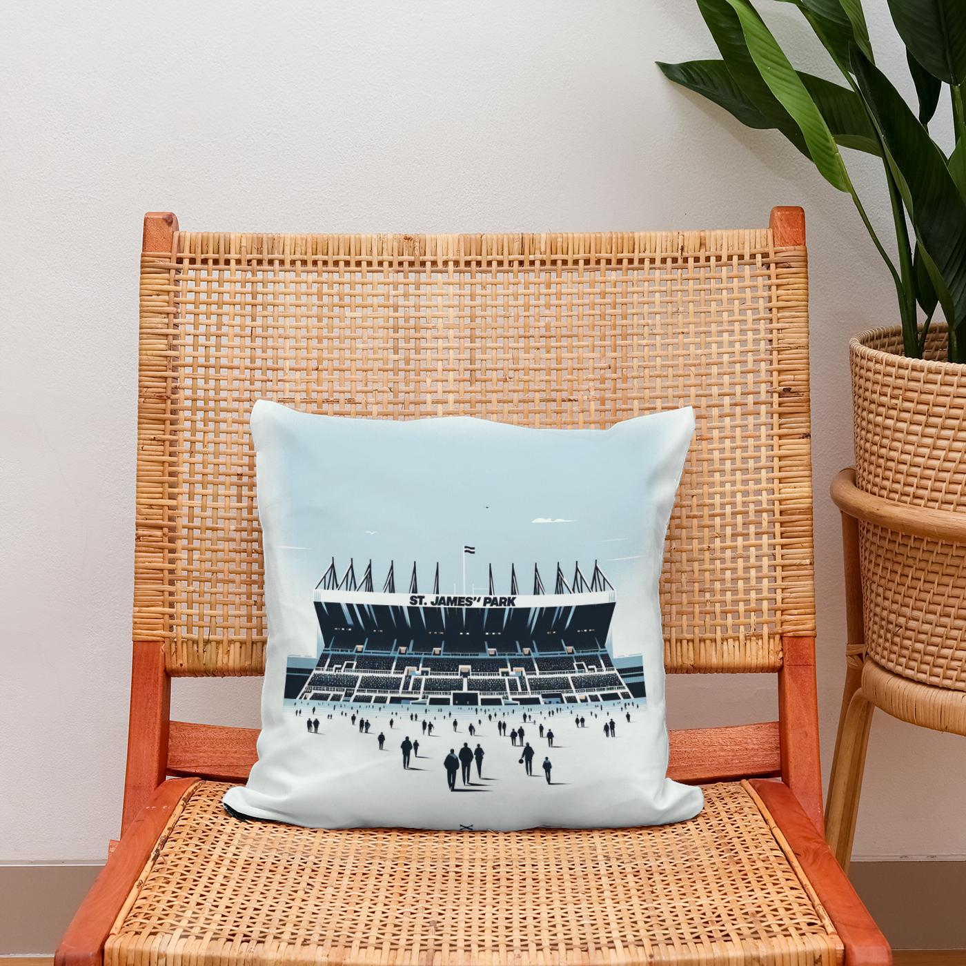 Newcastle St. James’ Park Anticipation Cotton Cushion