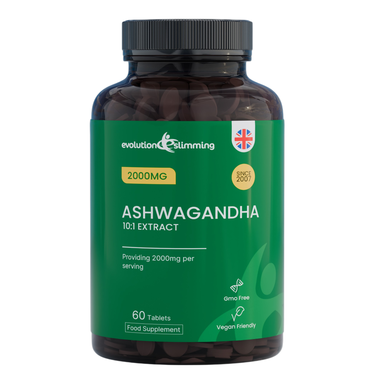 Ashwagandha 1000mg Extract - 60 Tablets