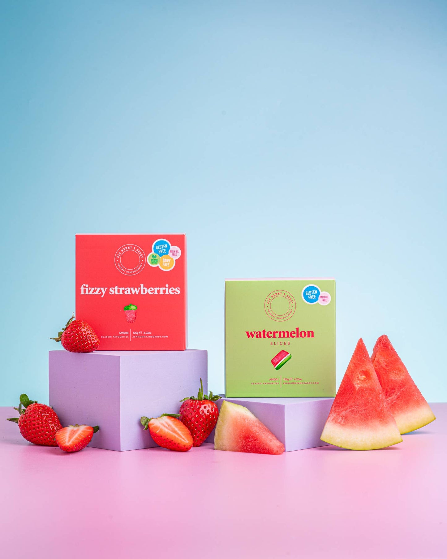 Ask Mummy & Daddy Forest Fruits Gift Box – Mixed Forest Fruit Vegan Sweets