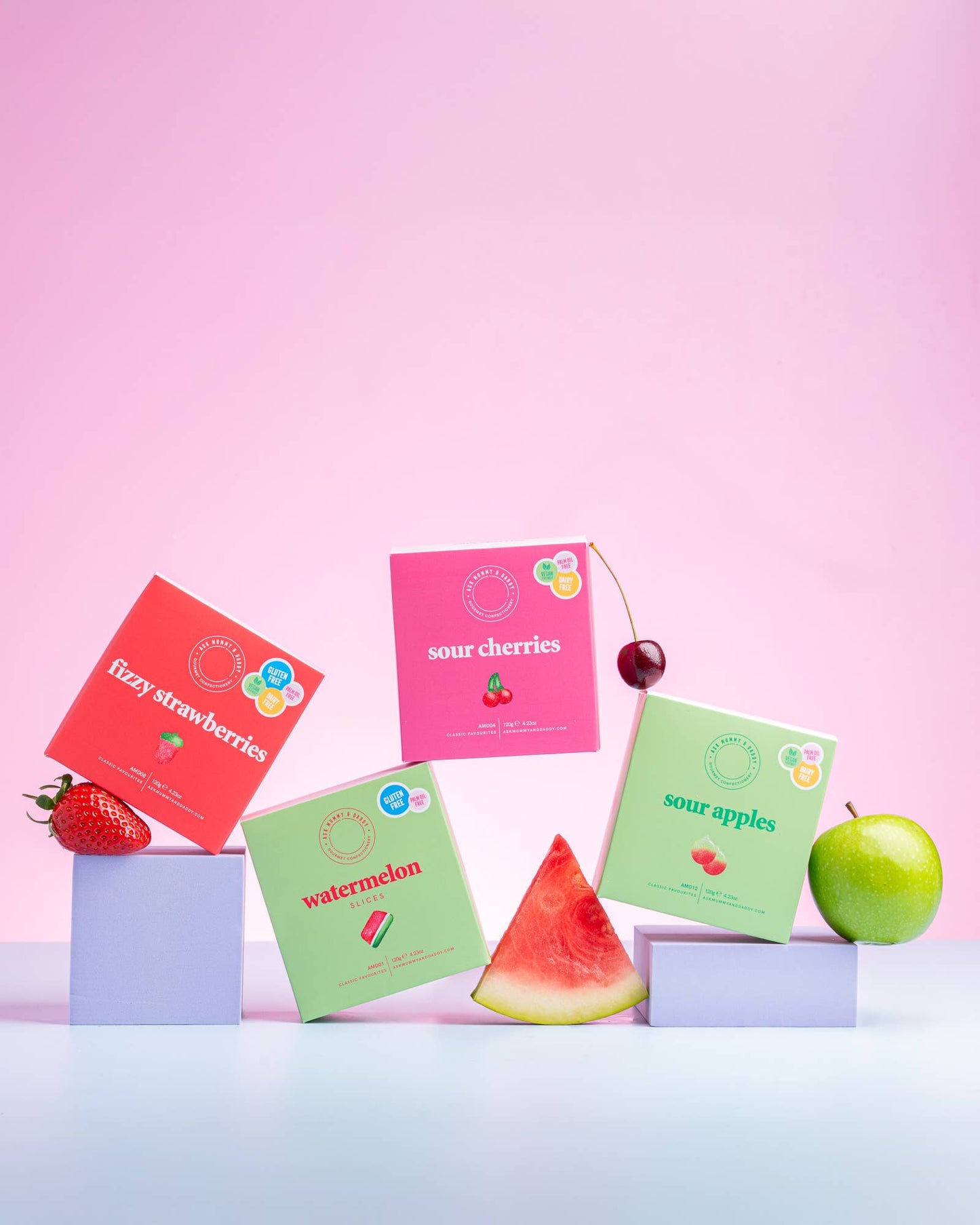 Ask Mummy & Daddy Forest Fruits Gift Box – Mixed Forest Fruit Vegan Sweets