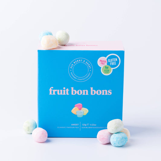 Ask Mummy & Daddy Fruit Bon Bons Gift Box – Mixed Fruity Bonbon Sweets