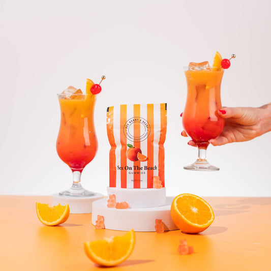 Ask Mummy & Daddy Sex On The Beach Gummies 50g Pouch – Peach Cocktail Gummies