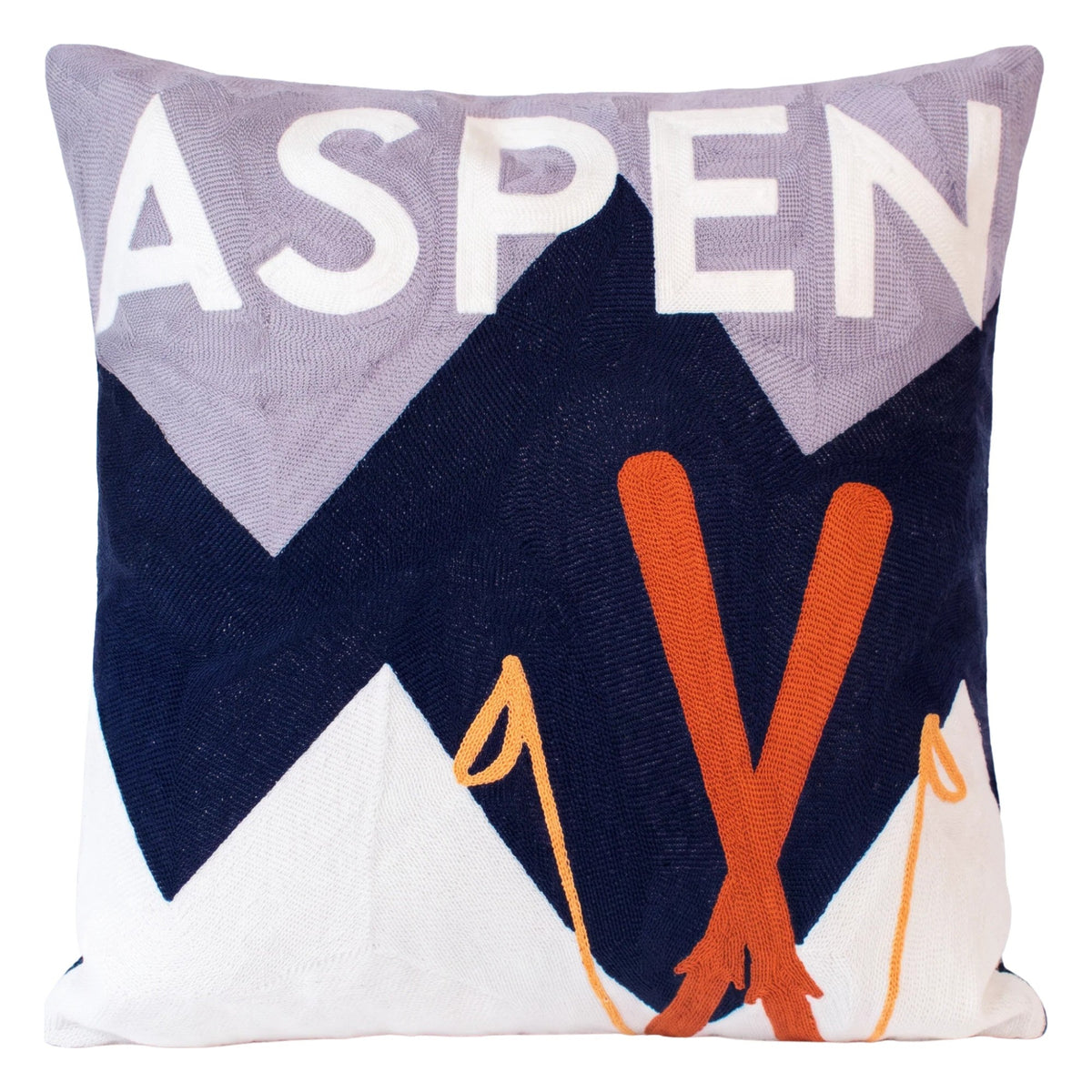 Aspen Needlepoint Pillow