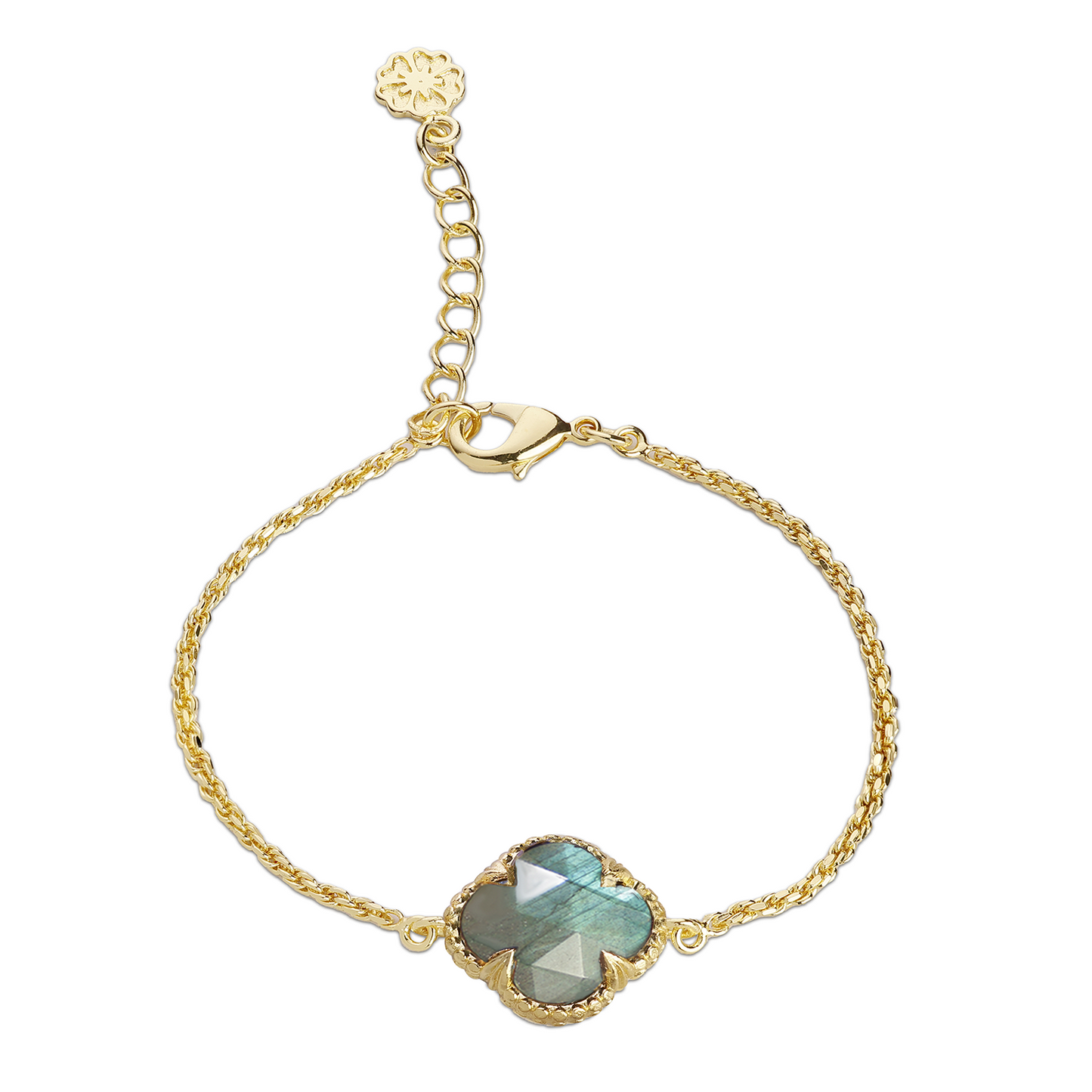 [PRE-ORDER] Tyche Gemstone Bracelet Labradorite