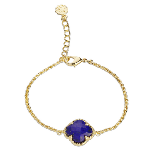 [PRE-ORDER] Tyche Gemstone Bracelet Lapis