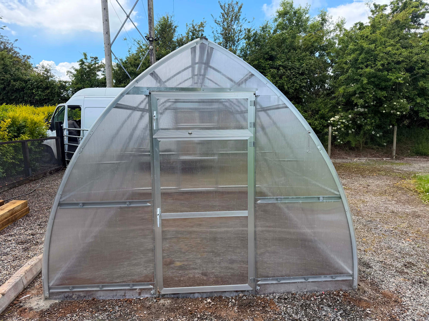 GREENHOUSE SUNGROW, 24 M² (3M X 8M; 9.8FT X 26FT)