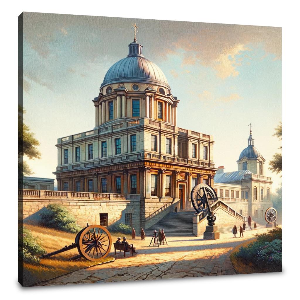 London Royal Greenwich Meridian Line Acrylic Canvas